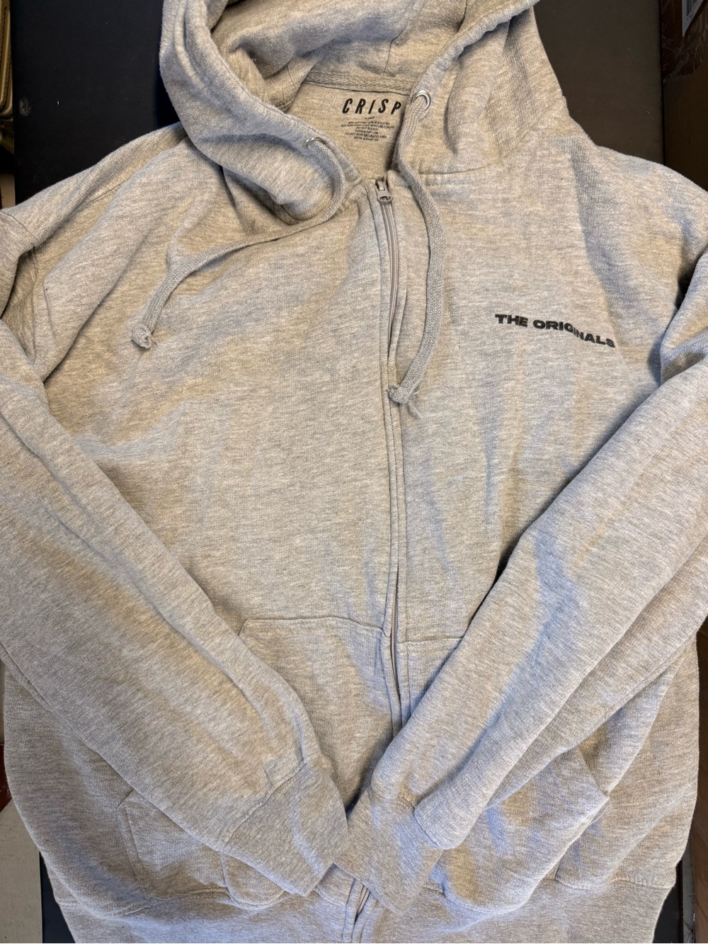 Crisp The Originals Zip Up Hoodie